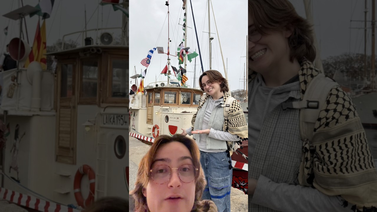 ЗАПУСК ФЛОТИЛЬИ ЗАВТРА!! ПОДПИСЫВАЙТЕСЬ НА @GlobalSumudFlotilla ❤️❤️ #политика #новости #левые #