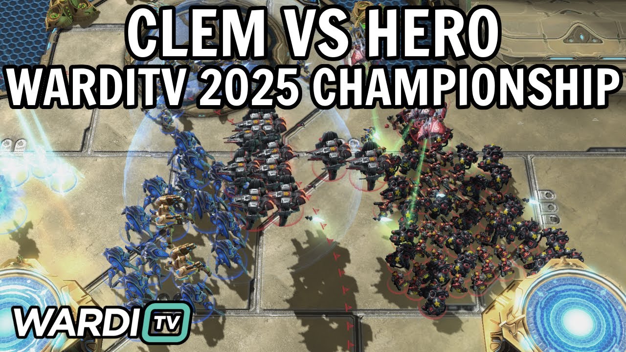 Клем против ХерО (TvP) - Чемпионат WardiTV 2025 [StarCraft 2]