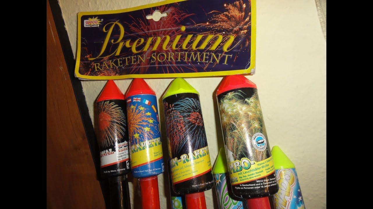 XXL Raketen Vergleich | Weco Feuerwerk vs Original Fireworks | TheOftlerer
