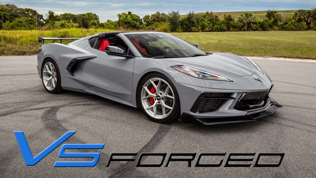 Диски для Corvette C8 VF02 против кованых дисков