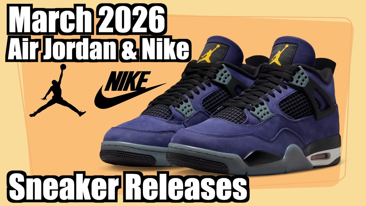 【スニーカー】2026年3月発売 エアジョーダン&ナイキ／March 2026 Air Jordan & Nike Releases