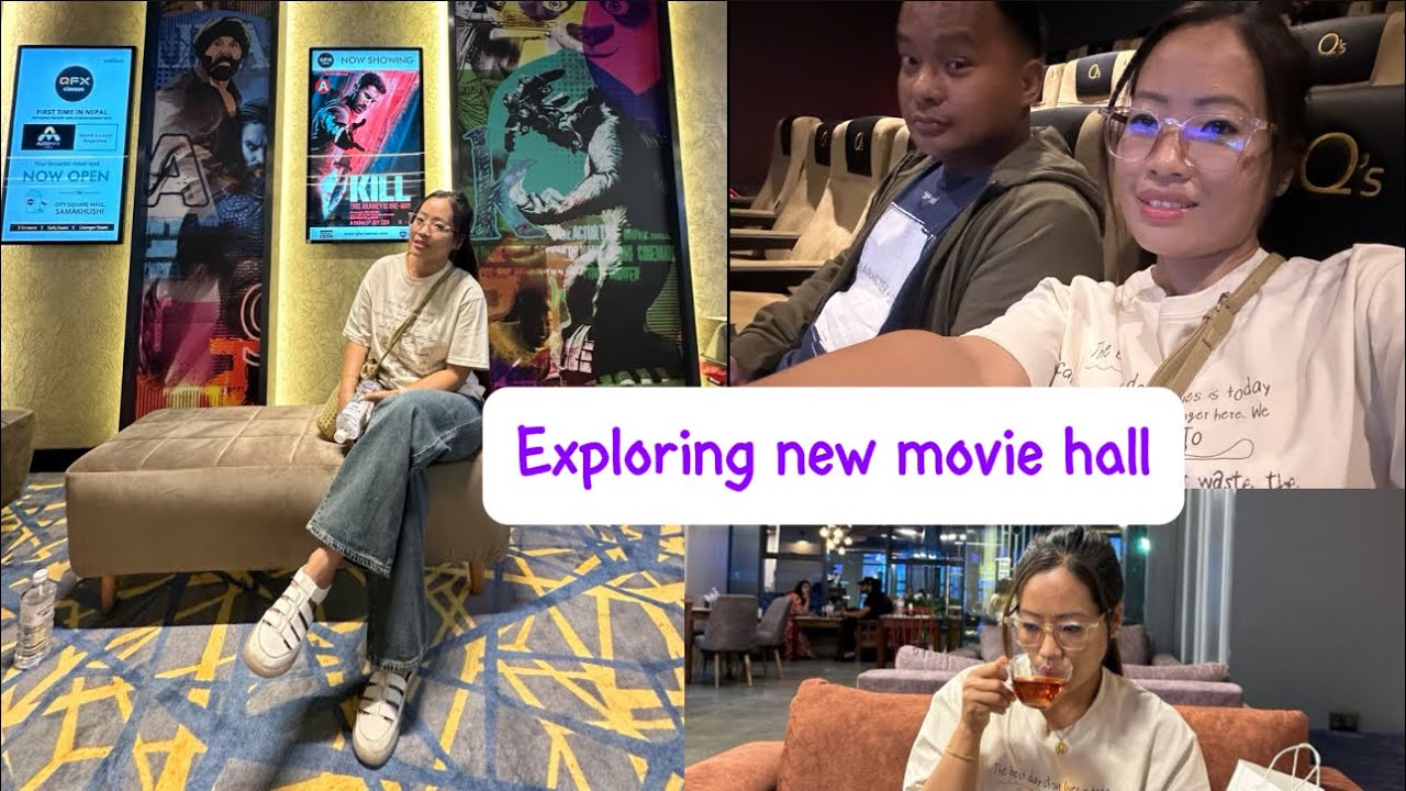 Exploring New Movie Hall ||City Square|| Samakhusi #movie  #vlog #kill 🎥🍿#lakshya #raghavjuyal