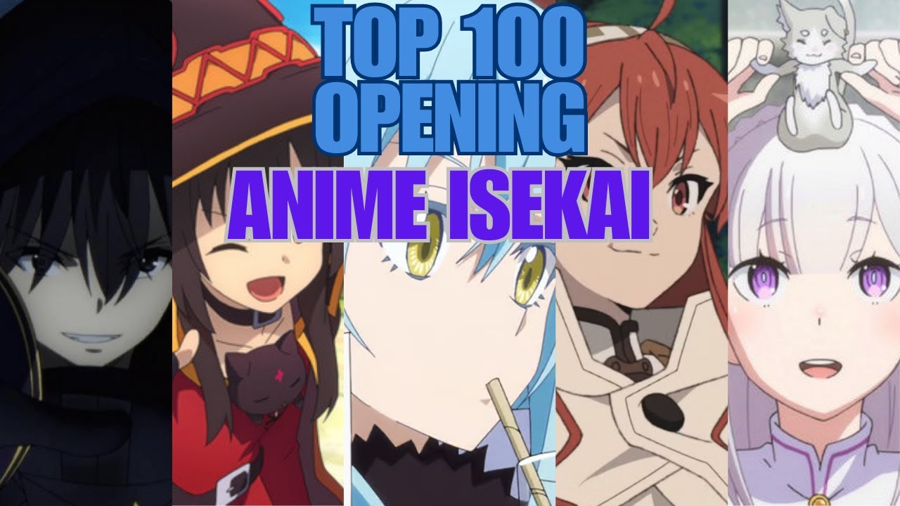Top 100 Isekai Anime Openings [Party Ranking]