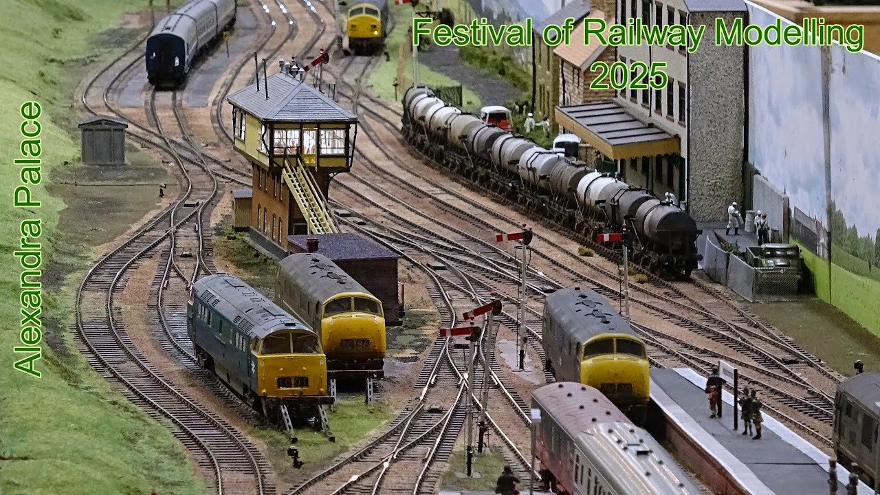 The London Festival of Railway Modelling 2025 - Alexandra Palace - 4K