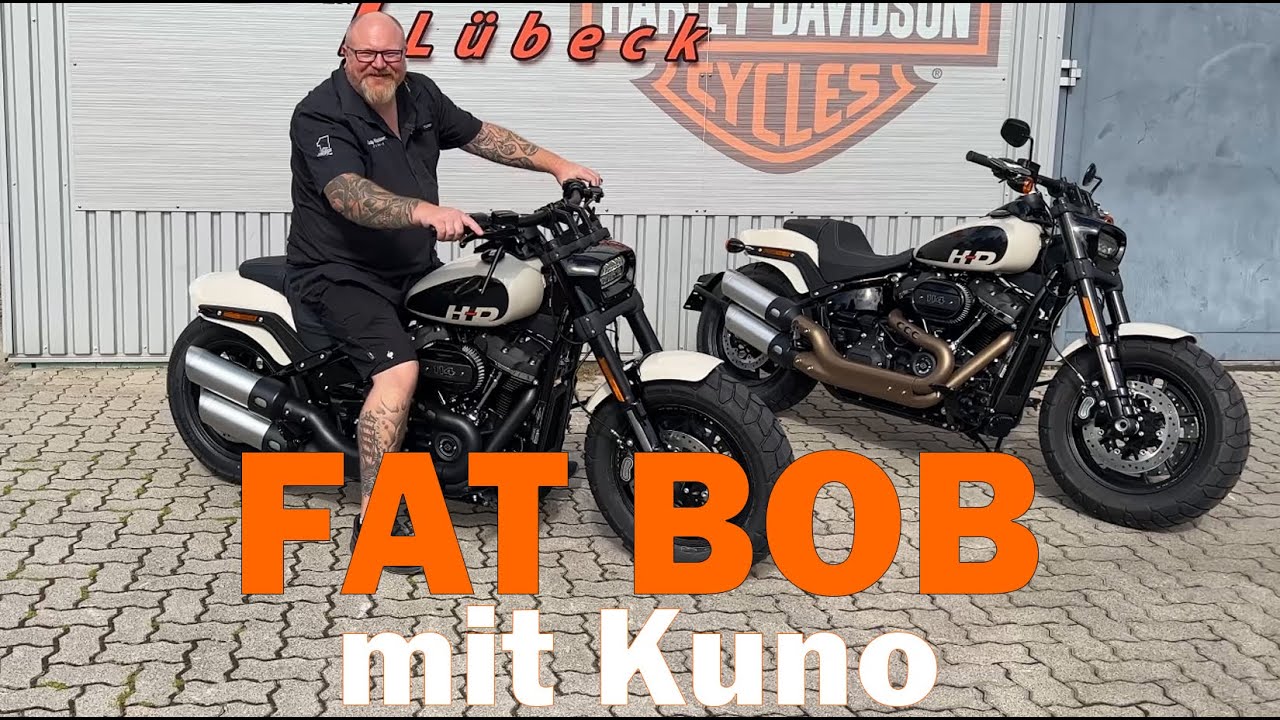 HARLEY-DAVIDSON FAT BOB aus dem House of Thunder