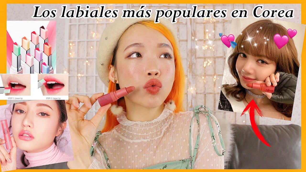Probando Los Labiales COREANOS más POPULARES en COREA / ANGA NG
