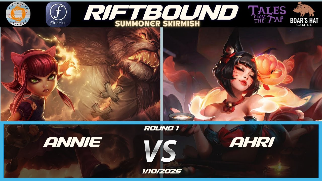Annie VS Ahri [ Summoner Skirmish Riftbound Gameplay Round 1]