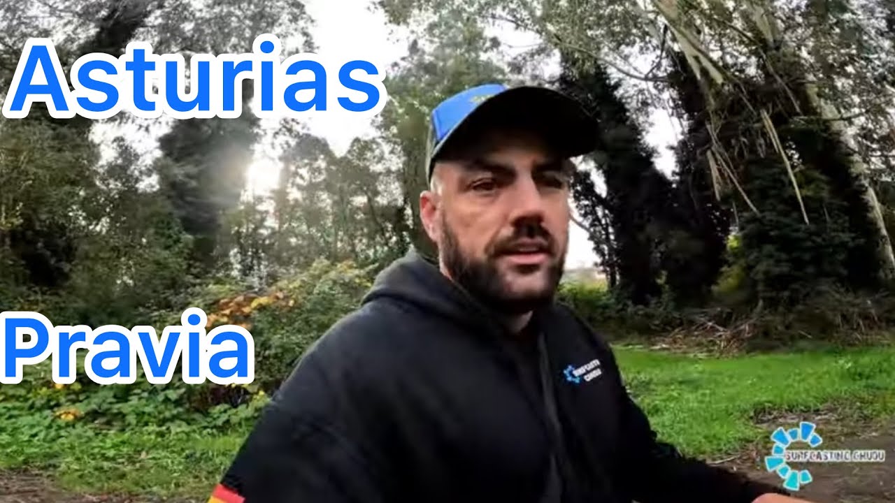 SURFCASTING CHUDU EN ASTURIAS PRAVIA TREMENDA NATURALEZA