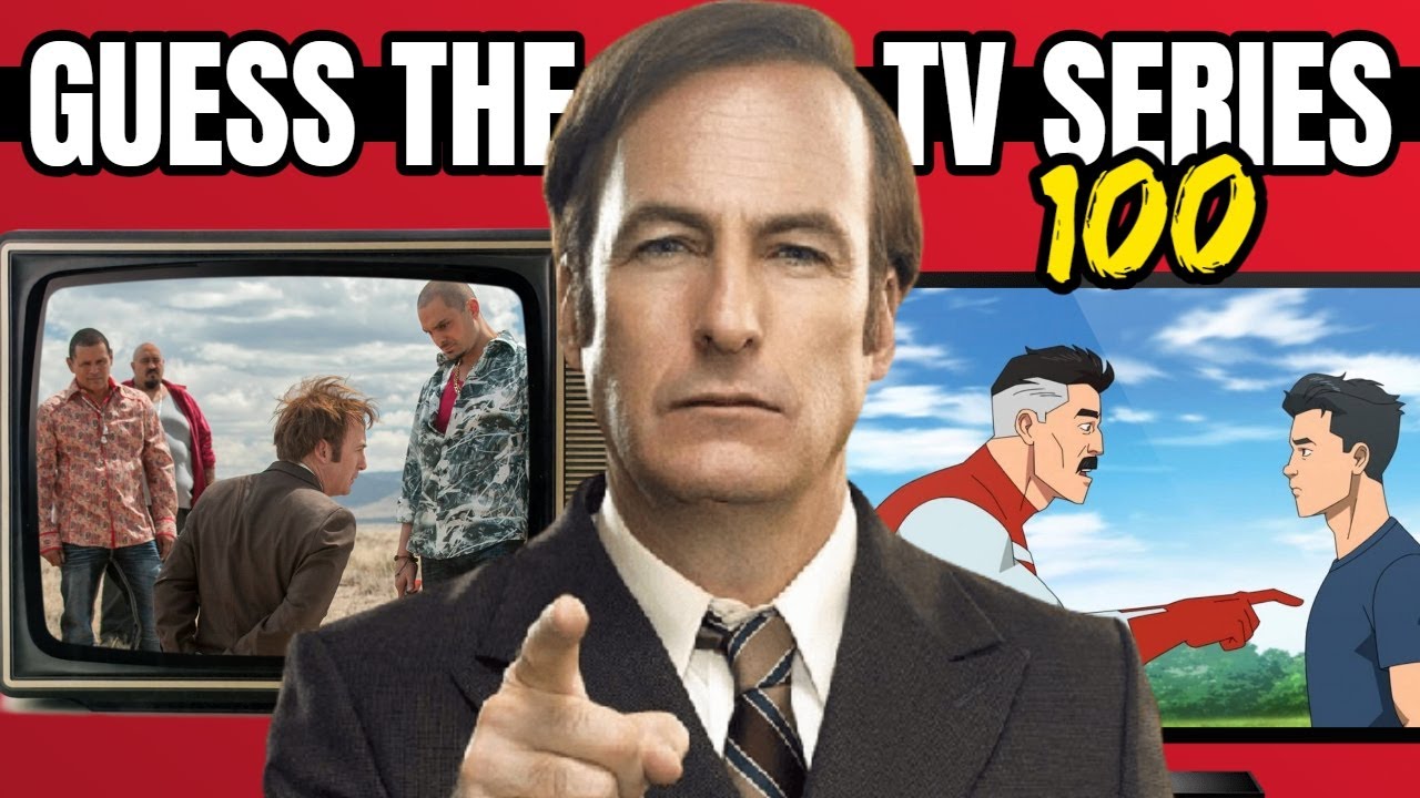 GUESS THE TV SERIES | 100 TV Shows Quiz Challenge