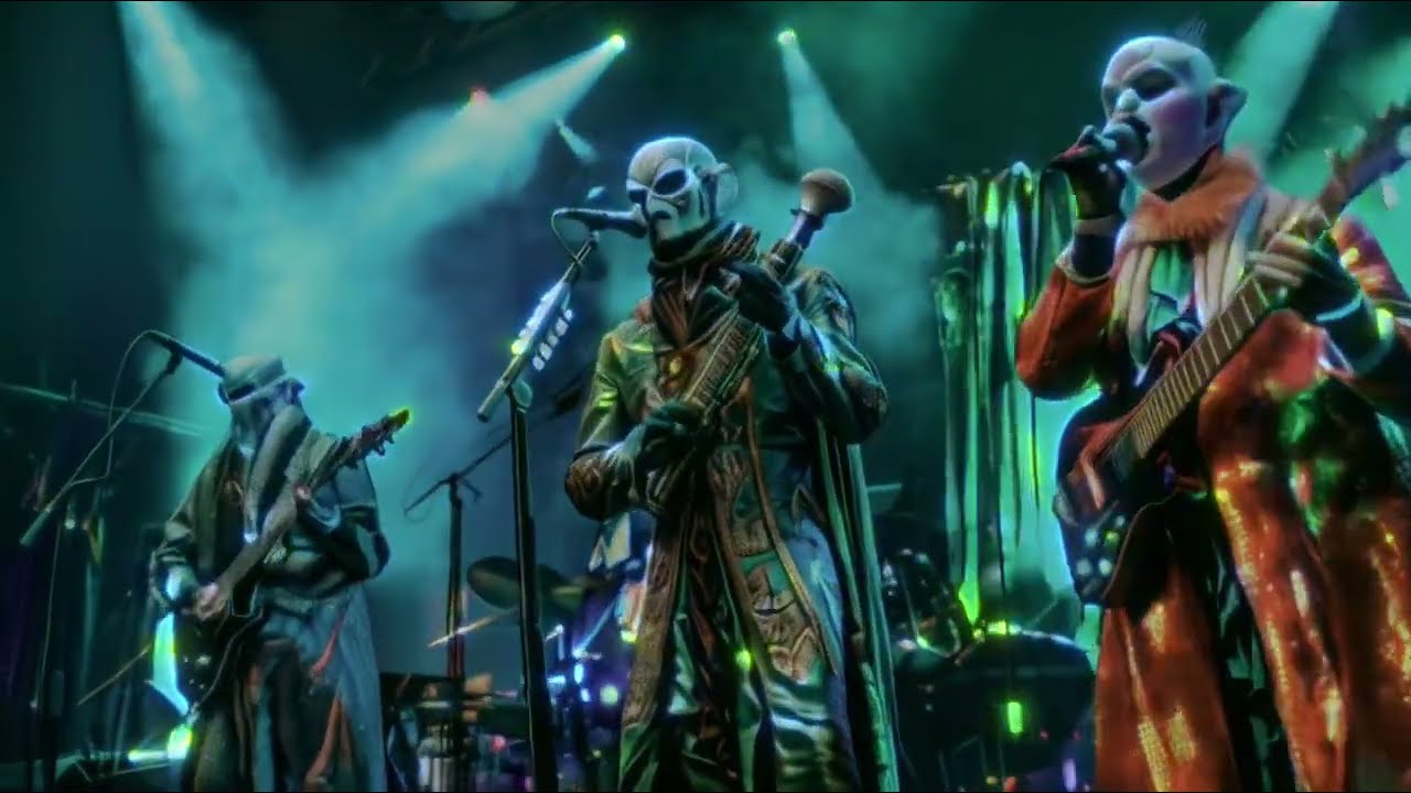 Alien Rock Band #2 - AI Animation Music Video