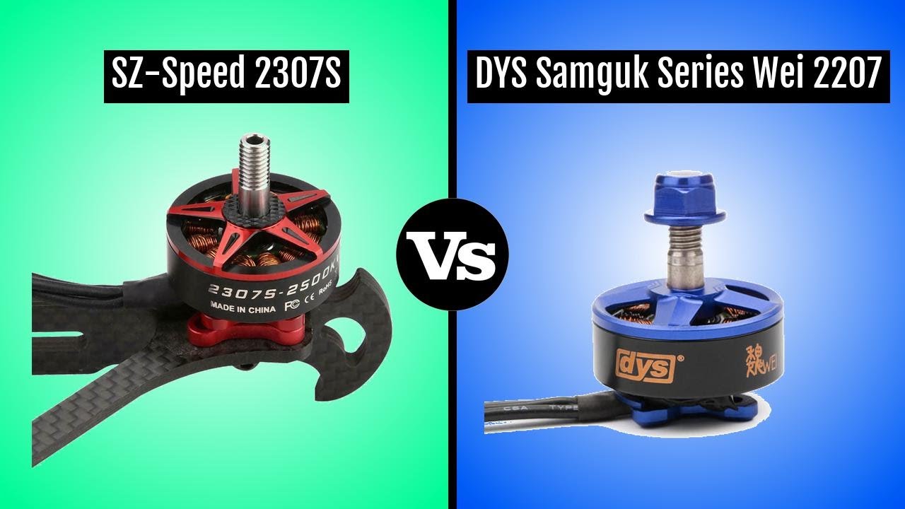 SZ-Speed 2307S vs DYS Samguk