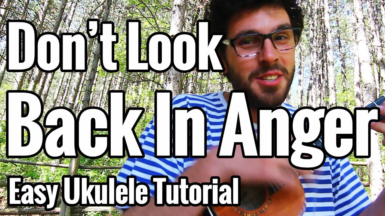 Oasis - Don't Look Back In Anger - Ukulele Tutorial - Chords, Strumming Pattern & Play Along