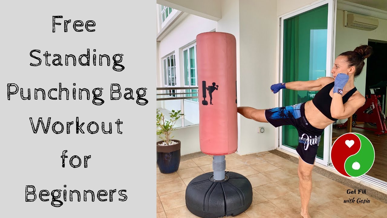 Free Standing Punching Bag Workout for Beginners