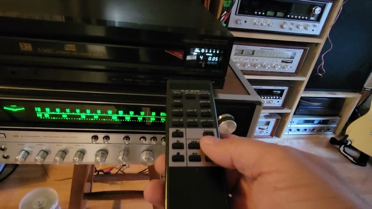 SONY CDP-C500 Carousel 5 Disc Player