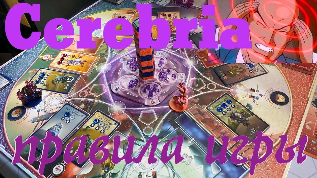 Cerebria The Inside World - подробные правила настольной игры Церебрия, Внутренний мир.