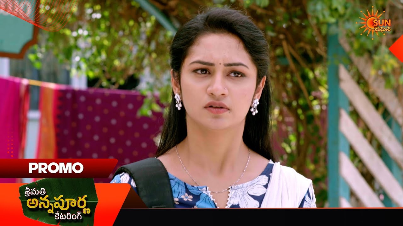 Srimati Annapurna Catering - Promo | 10 Apr 2026 | Telugu Serial | Sun Gemini