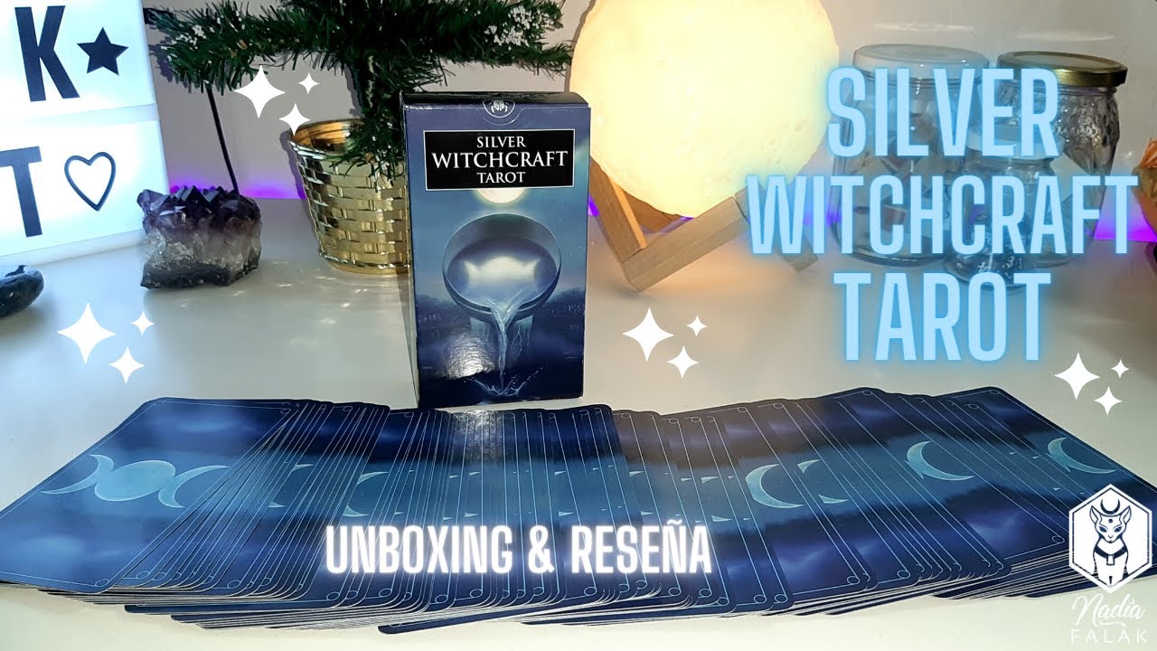 SILVER WITCHCRAFT TAROT 💙 Unboxing y Reseña en Español ✨ Nadia Falak