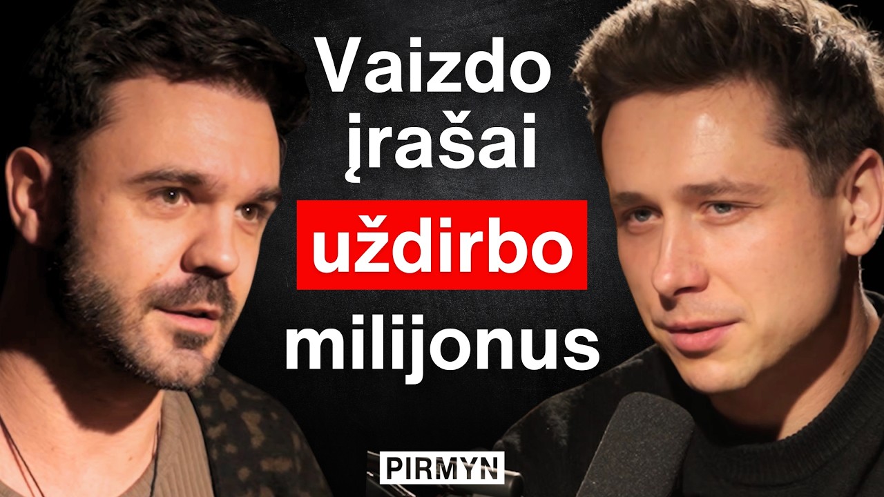 Nuo darbuotojo iki vadovo: finansinė laisvė dirbant samdomą darbą | Uždirbome milijonus iš video