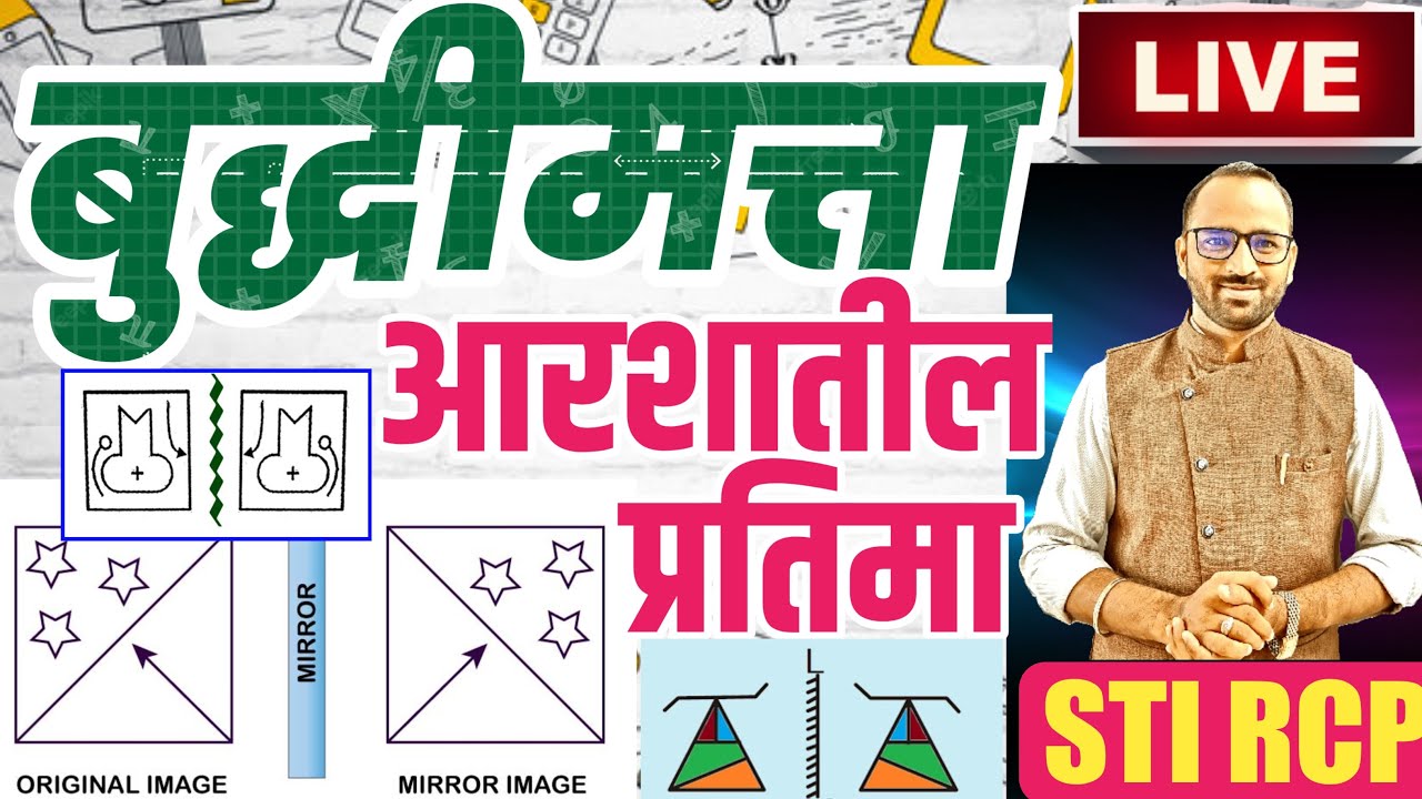 आरशातील प्रतिमा(Mirror Images) Reasoning Tricks