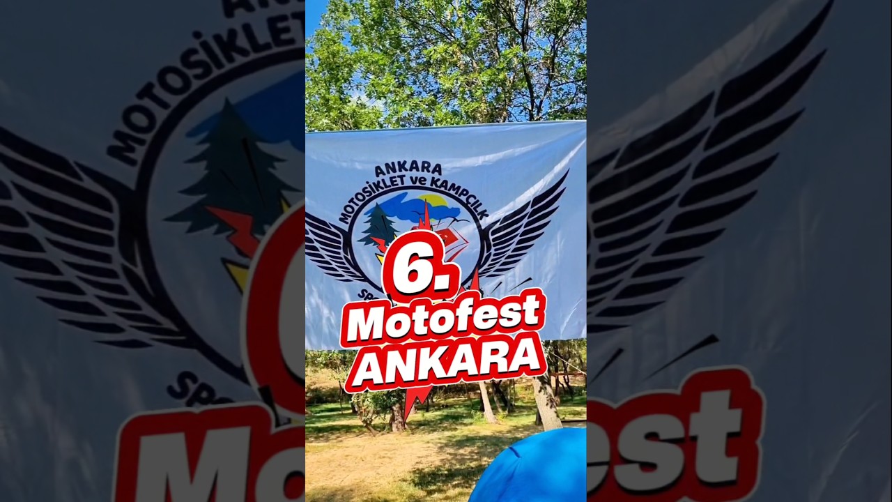 🏍6. Motofest Ankara'da Başladı 👉Detaylı Video  @isacoturBlog ​