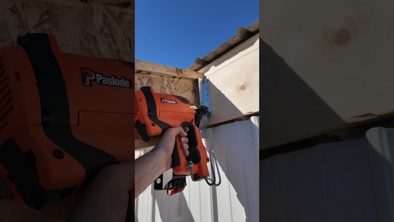 Paslode Positive Placement Nailer #shorts #paslode #ppn #paslodenailer #cordlessnailer #tools