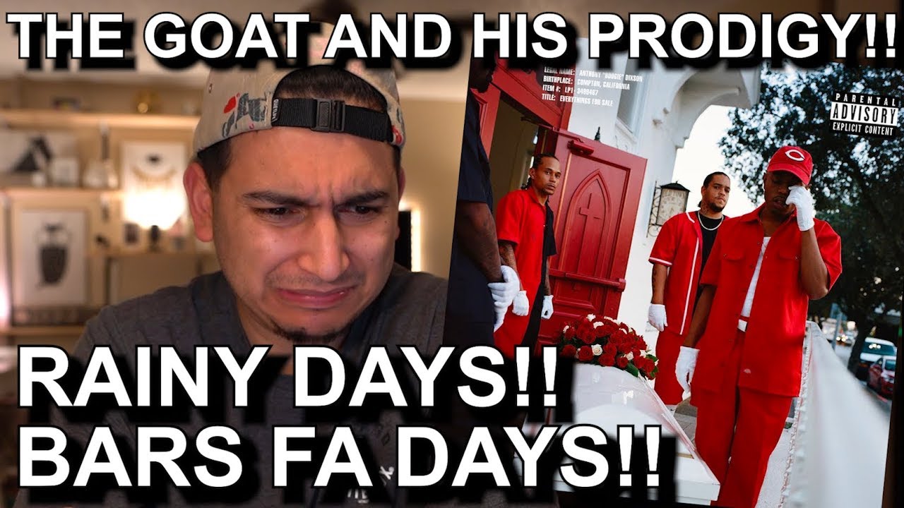 RAINY DAYS REACTION BREAKDOWN | BOOGIE FT EMINEM | THE GOAT AND HIS PRODIGY