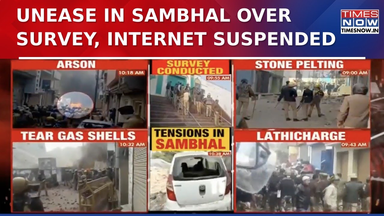 Sambhal Survey Probe: Internet Suspended, Moradabad Commissioner Holds Key Law & Order Meeting