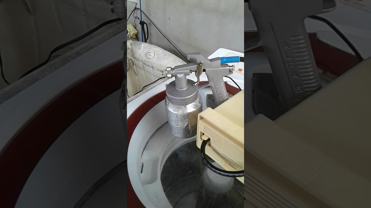compressor caseiro de nebulizador para pintura f&aacute;cil e barato