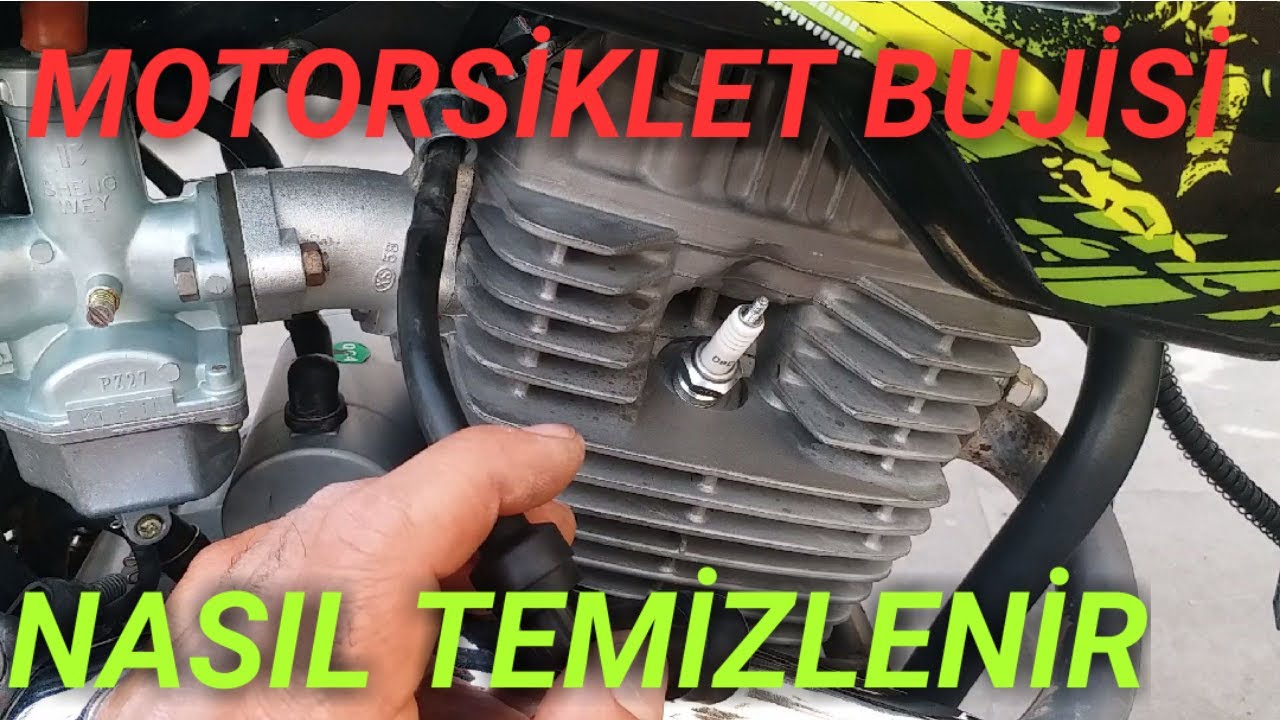 Motorsiklet Bujisi Nasıl Temizlenir.Küba Blak Cat
