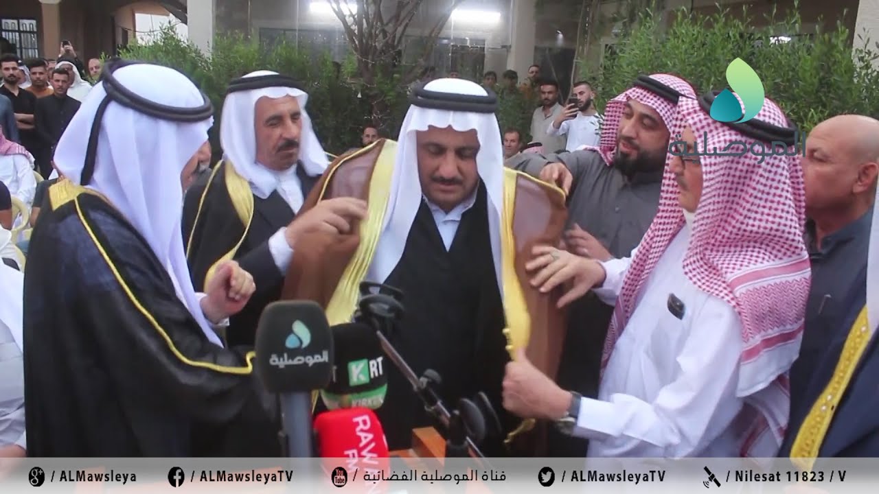 شيوخ ووجهاء الدليم يقيمون مؤتمرا لتجديد الثقة بالشيخ احمد صبحي الحاصود رئيسا لشيوخ قبائلها في نينوى