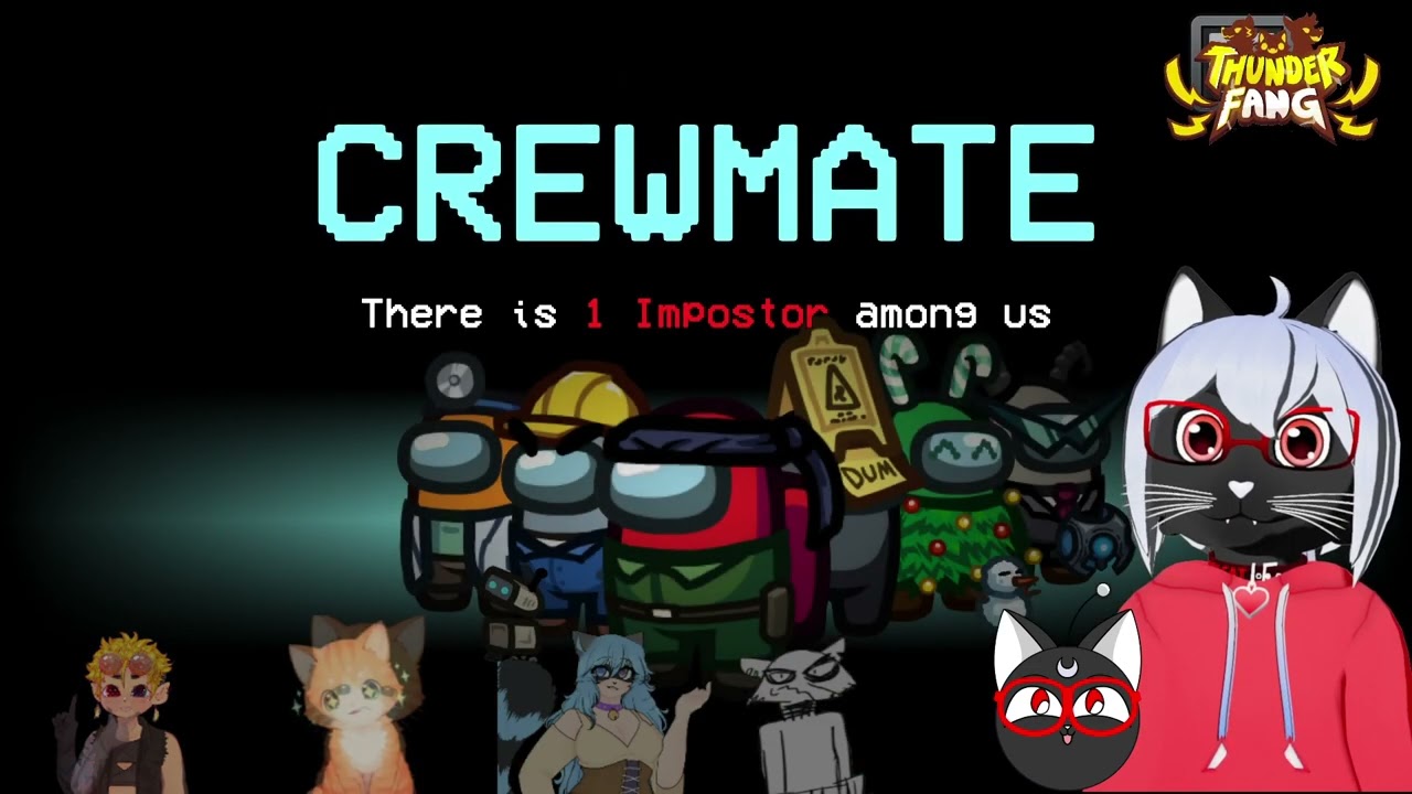 Among Us! Collab Night w/ Friends! (VOD)