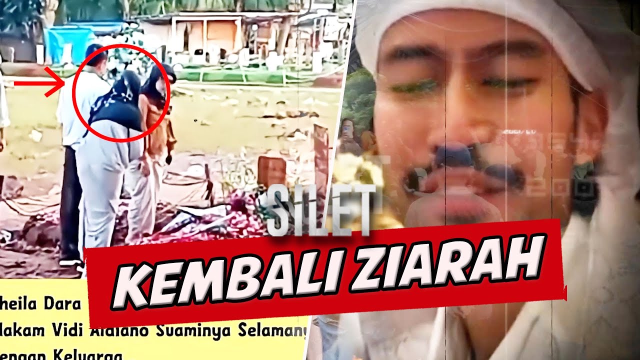 Sheila Dara Ziarah Ke Makam Sang Suami | SILET