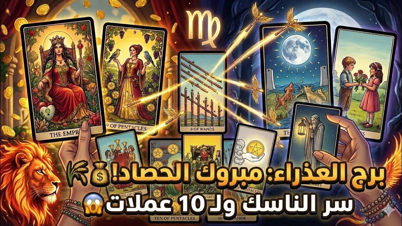 #برج_العذراء #تاروت_العذراء #توقعات_المال #الناسك #ملك_النقود #نجاح #تاروت_عاطفي #حصاد_العذراء