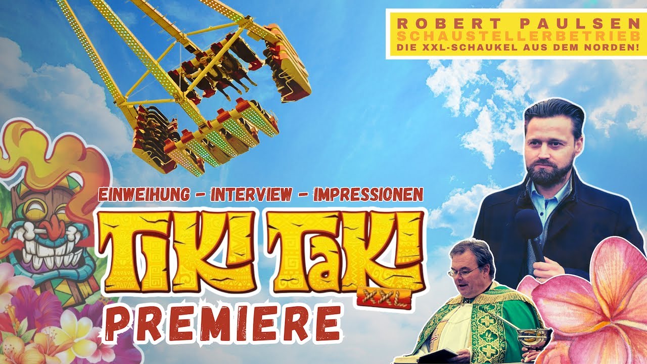 🎉🌟 Premiere ||| TIKI TAKI XXL - Robert Paulsen 🌸 Einweihung + Interview + Impressionen