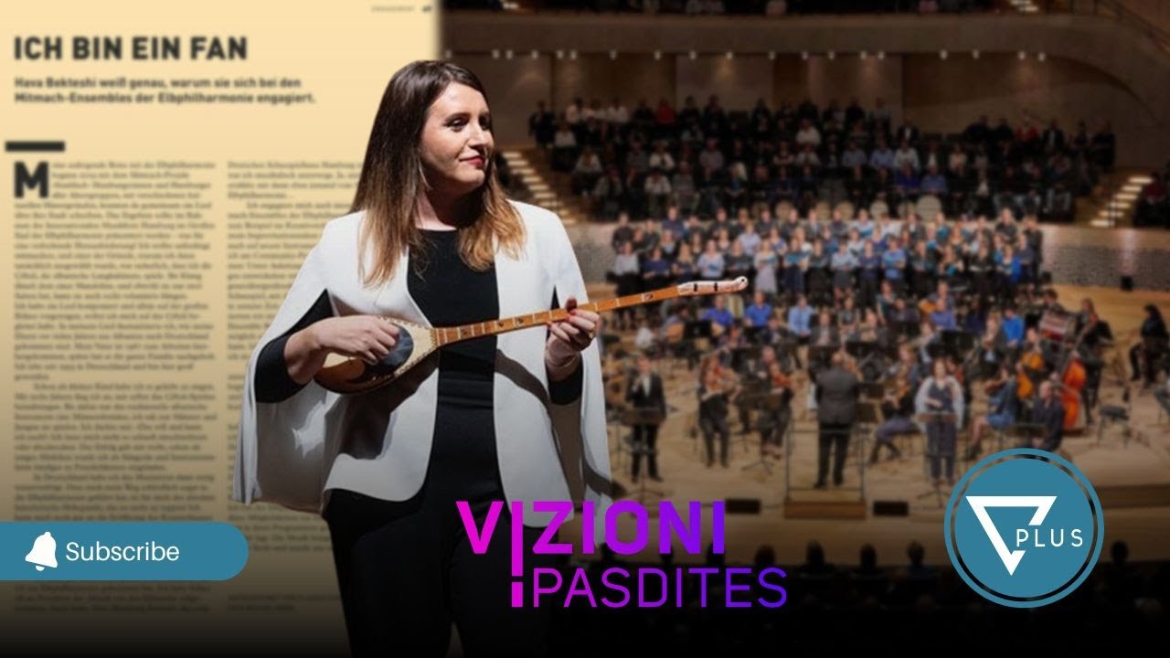 Me cifteli ne Gjermani, Hava Bekteshi vajza qe preku “telat” e gjermaneve - Vizioni i Pasdites