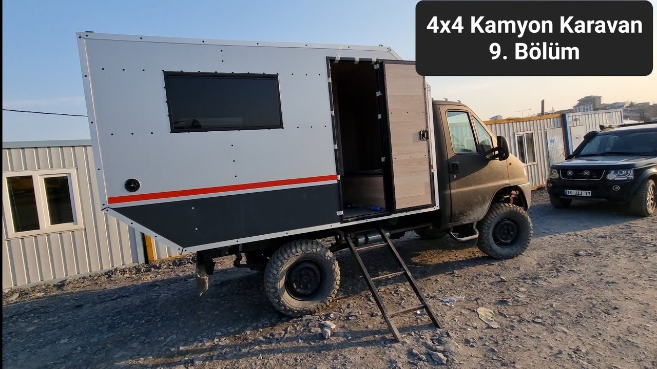 Iveco Scam 4x4 Karavan 9. Bölüm Yalıtım ve  İç Dekorasyon