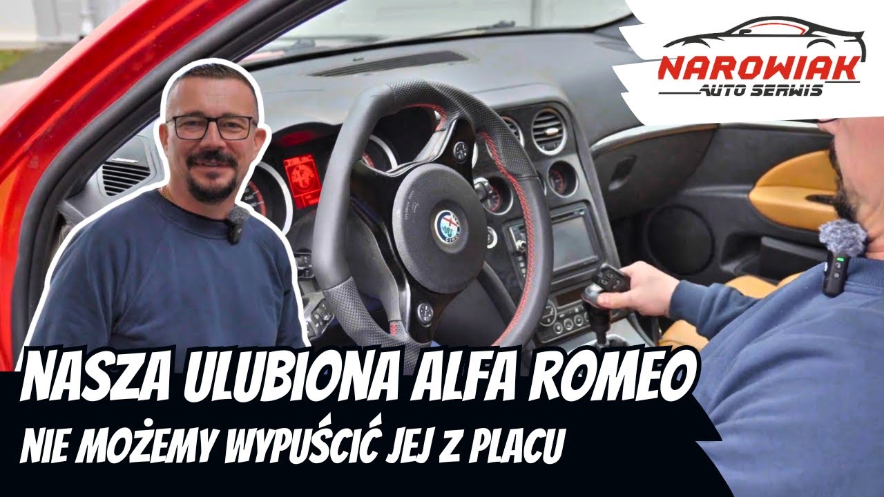 Nasza ulubiona Alfa Romeo - nie możemy wypuścić jej z placu