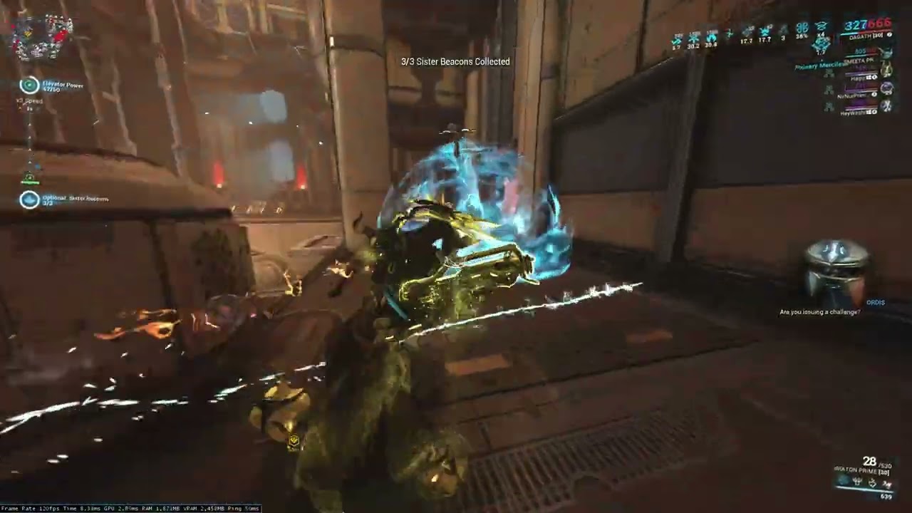 Warframe Dagath&acute;s Spectral Augment is insane 4K RTX 4090