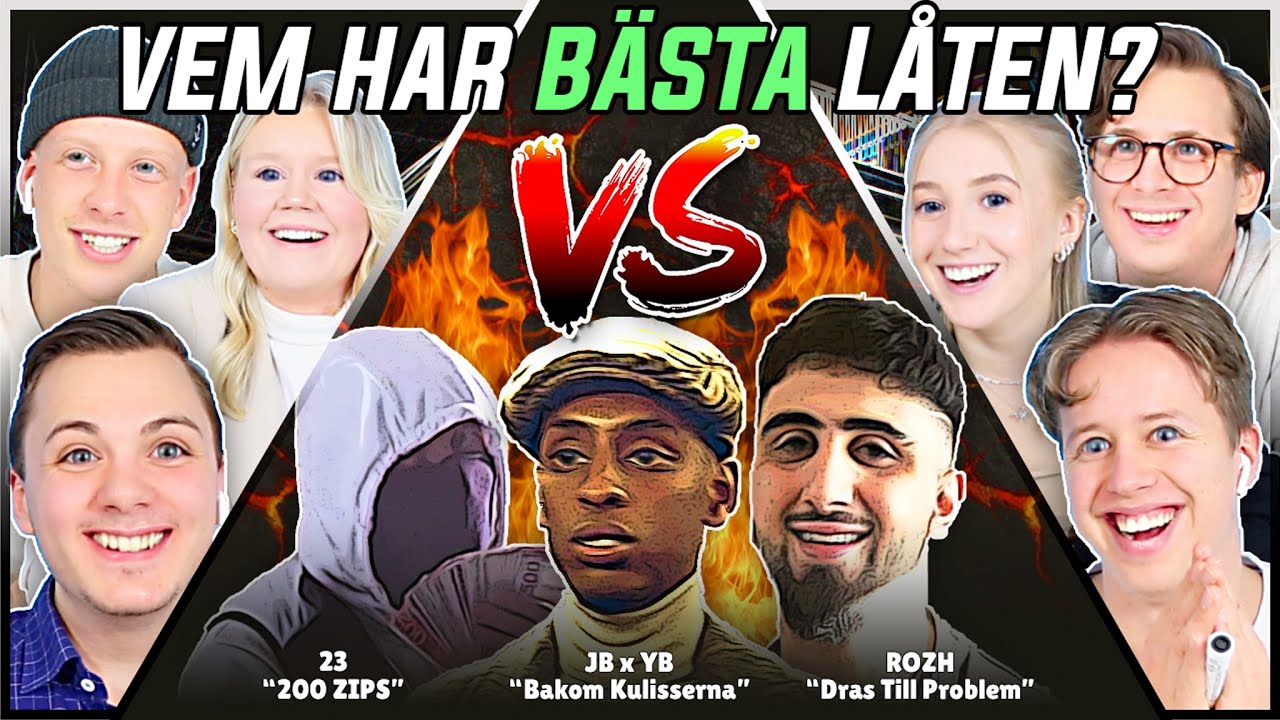 VEM HAR BÄSTA LÅTEN? (Yasin x Jaffar Byn, Rozh, 23) | Swedish Rap Reaction | #23