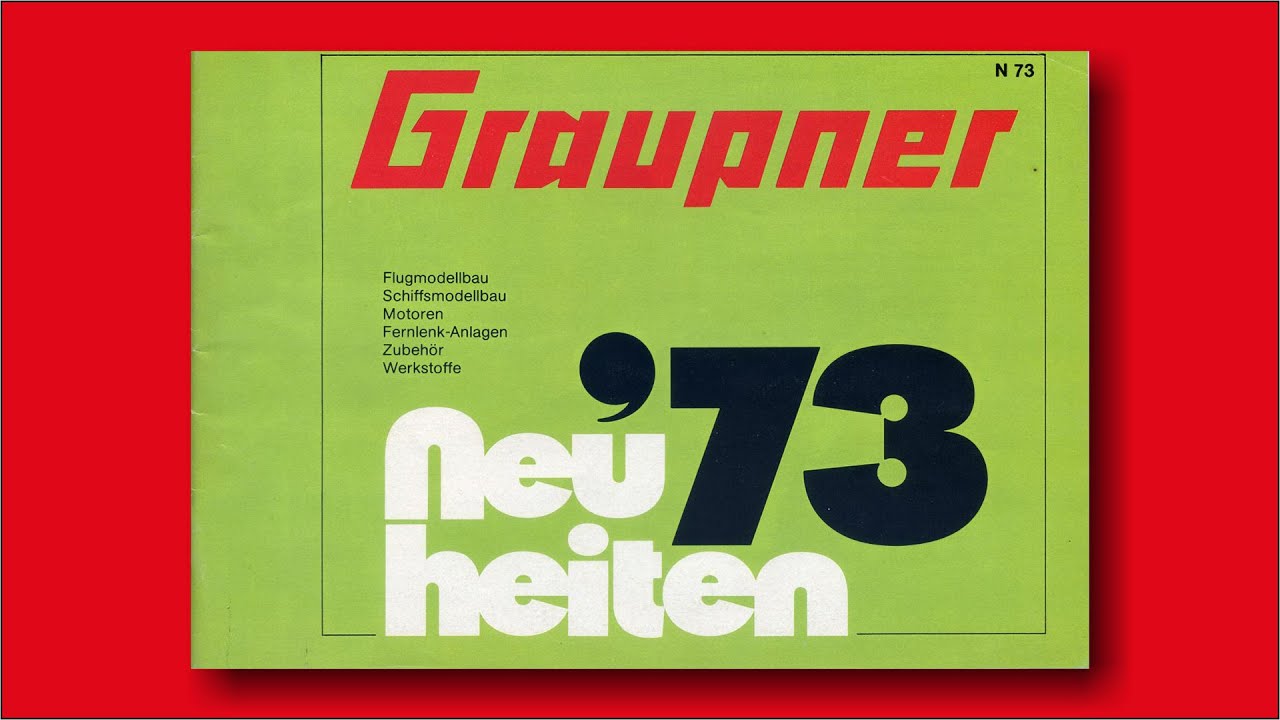 Graupner Neuheiten 1973