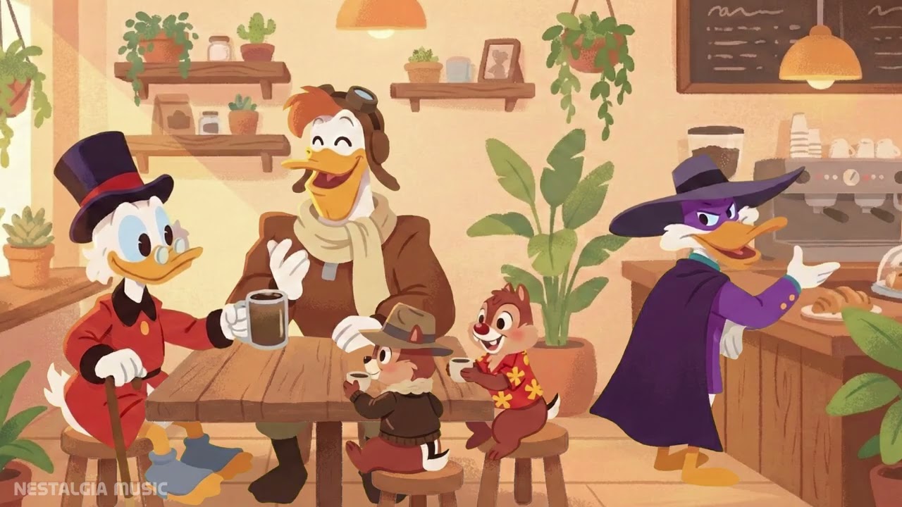 Ducktales & Disney Games MorningJazz ☕️🌤️ | Relaxing Music for Studying/Working