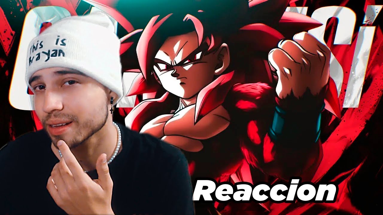 Jay-F - CARMESÍ (Goku SSJ4 Music Video) ║ DRAGON BALL DAIMA. Reacción
