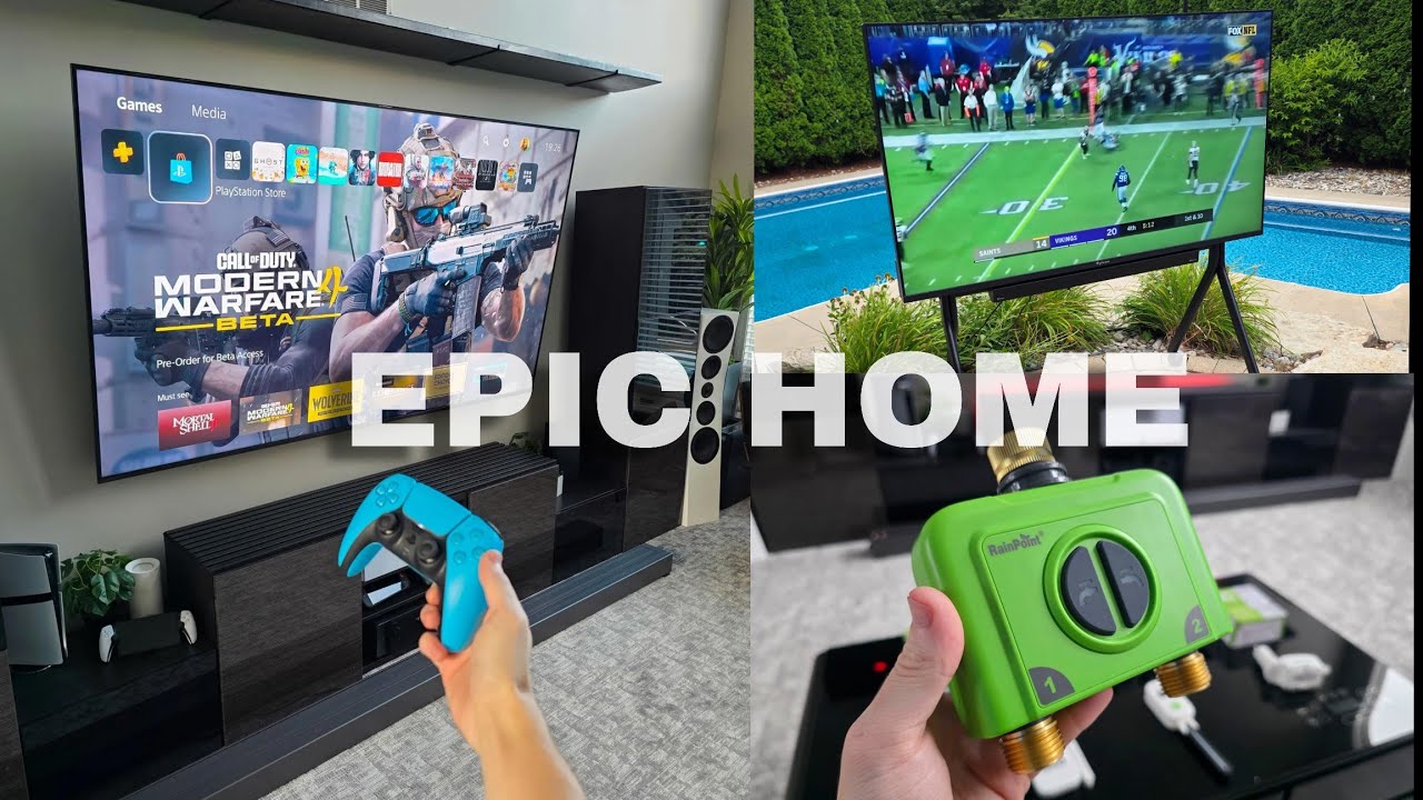 AUTOMATING OUR EPIC HOME WITH A SMART WATERING SYSTEM! APP CONTROL, ROUTINES, MONITORING & MORE!