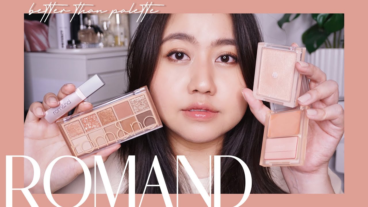 HOWTO : แต่งหน้ารวมรีวิวของใหม่จาก Romand พาเลตโทนนู้ดสวยมว้ากก | Bucciime