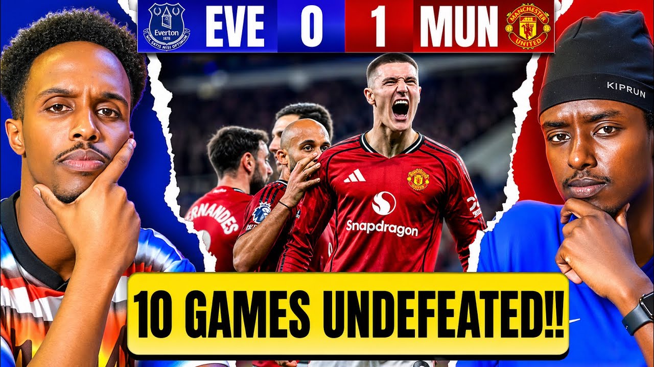 10 GAMES UNDEFEATED. NO LOSSES IN 2026. UNITED ARE COOKING! | Everton 0&ndash;1 Man United