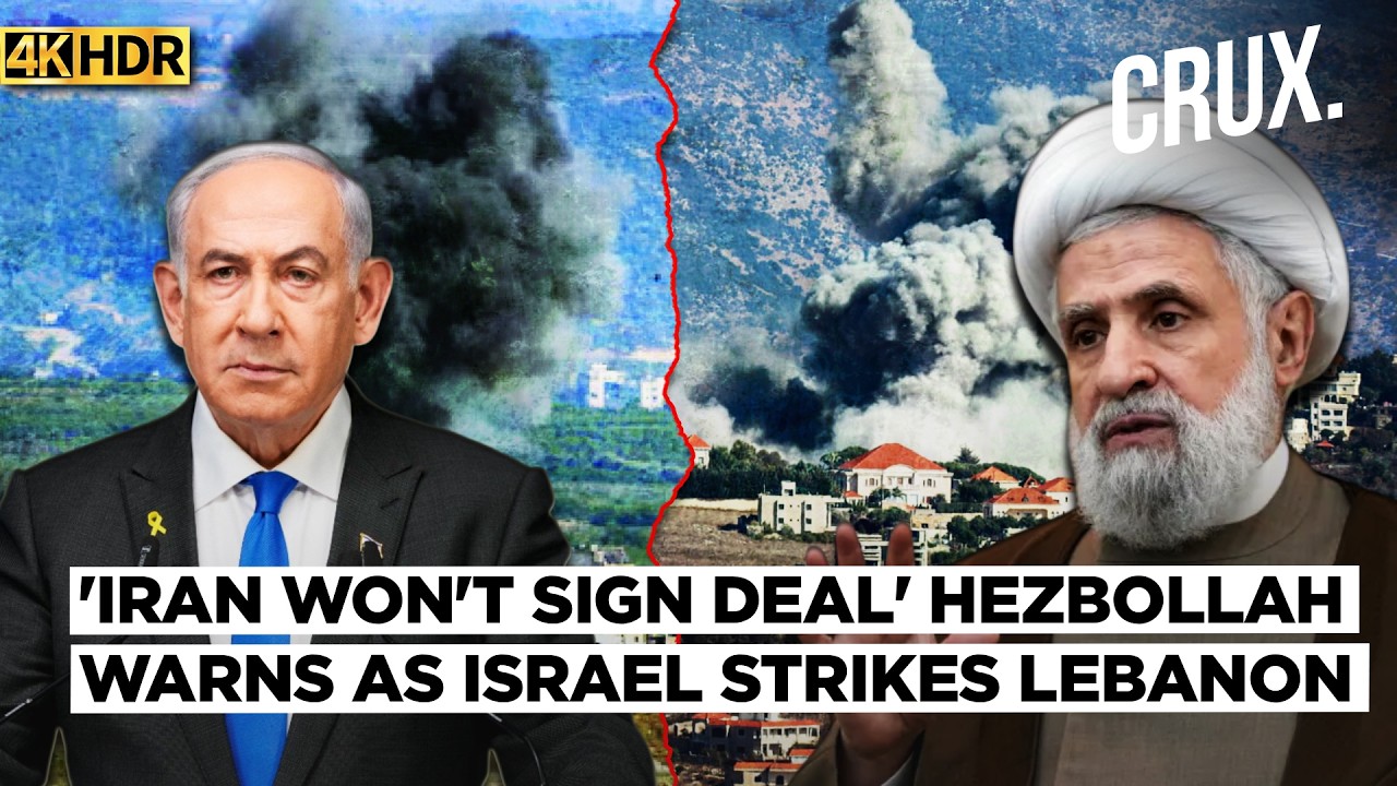 IDF Strikes Lebanon Again As Trump Rebukes Israel&rsquo;s War Tactics Ahead of Iran Deal Signing | 4K