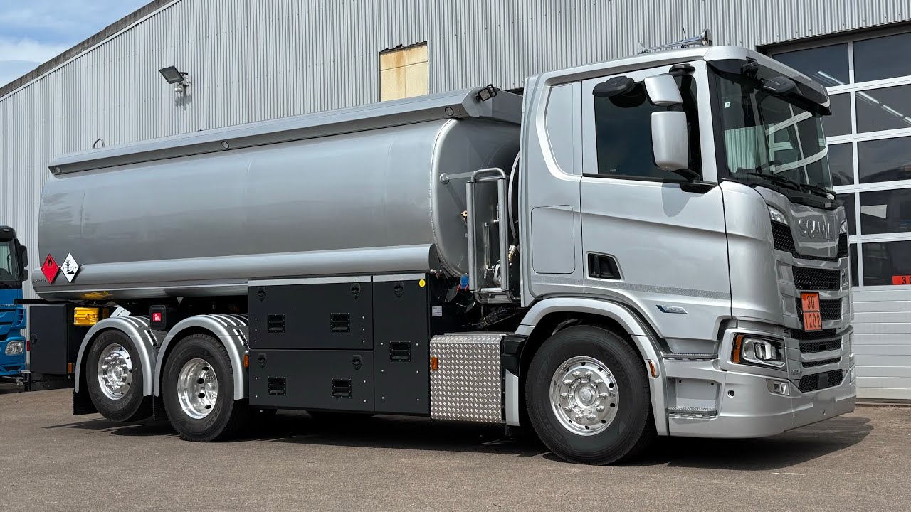 Scania R560 Tankfahrzeug Esterer Tanker Truck #scania #truck