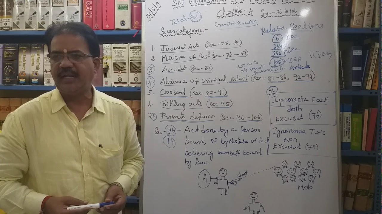 What is section -76 & 79 of IPC?. | IN TAMIL
