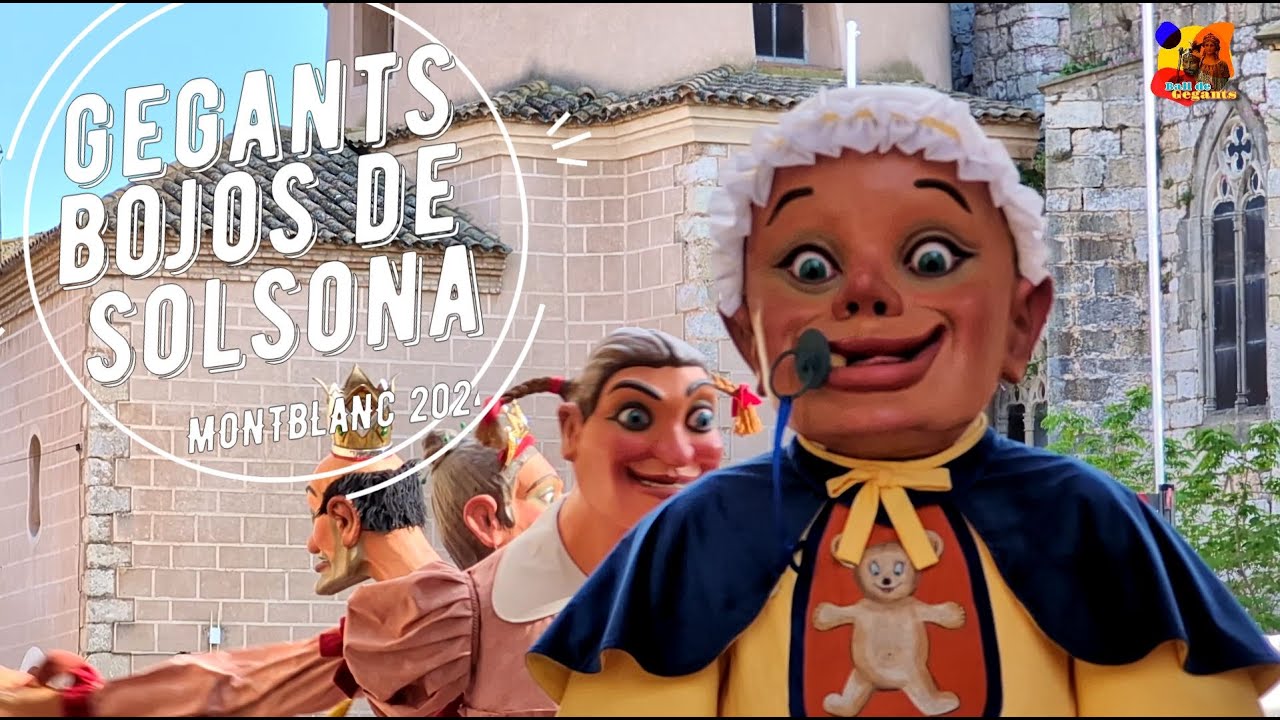 Gegants Bojos de Solsona  - Cercavila de Montblanc 2024