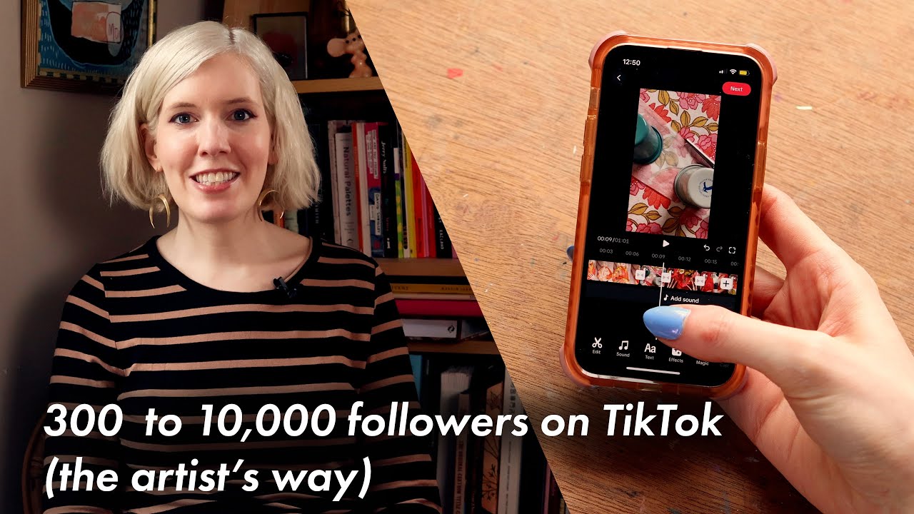 TikTok for Creatives: Grow Your Audience With a 30 day Series (class preview)